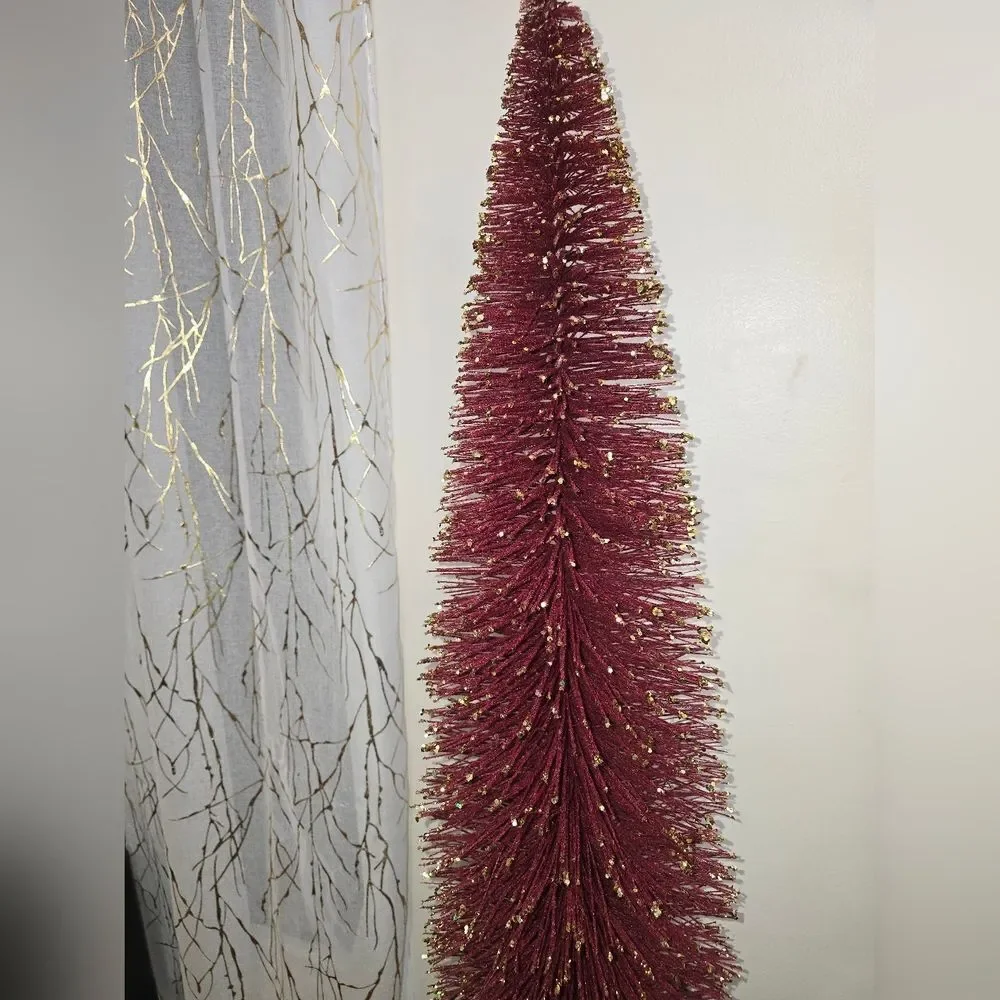 NWT Wondershop Target 2025 Large Christmas Bottle Brush Tree Sculpture 36